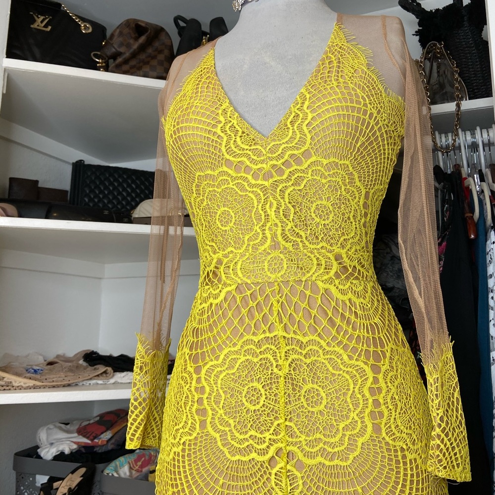 Yellow for love of lemons cocktail dress